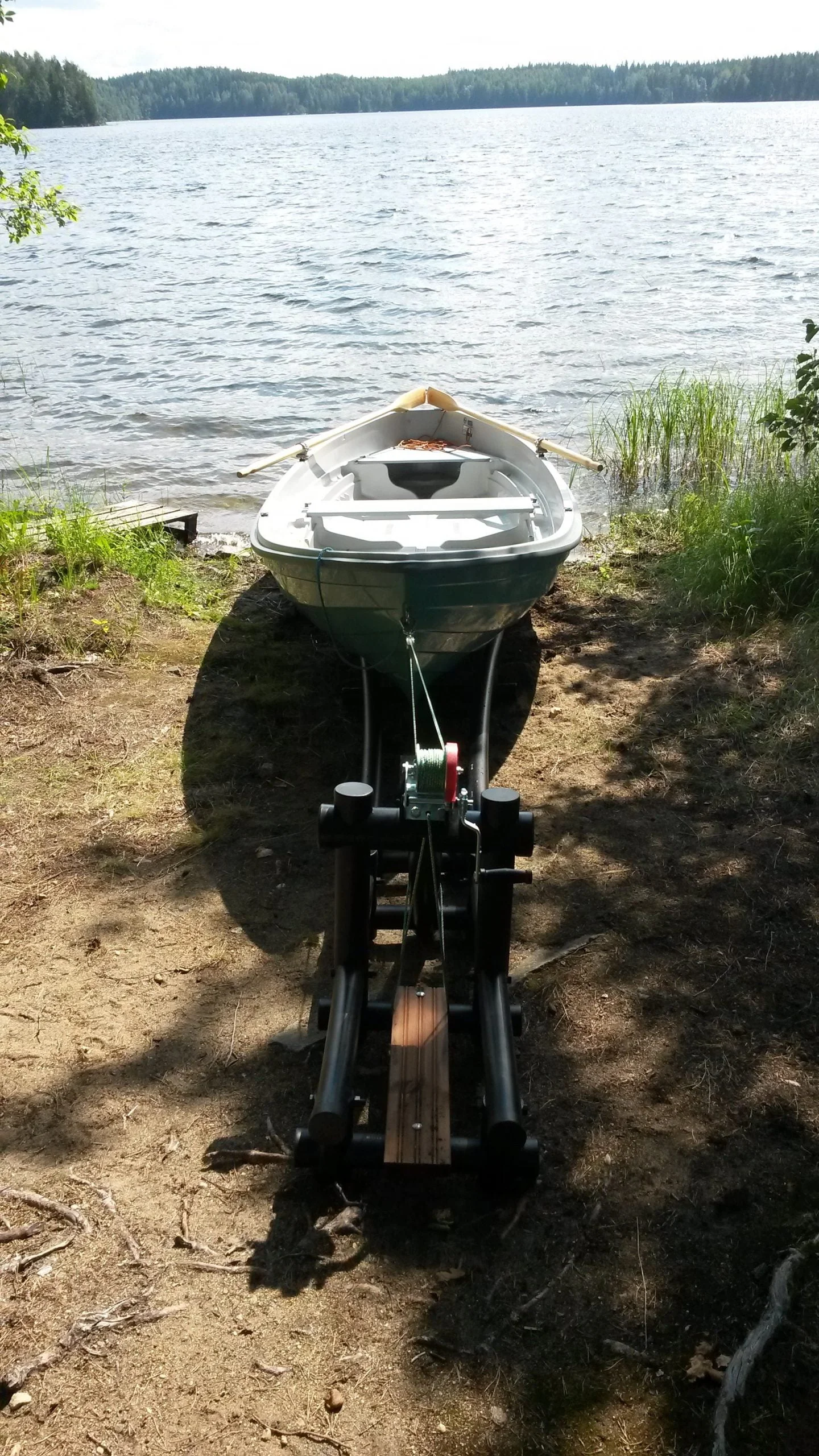 Soutuvenetelakka vinssillä - Image 12